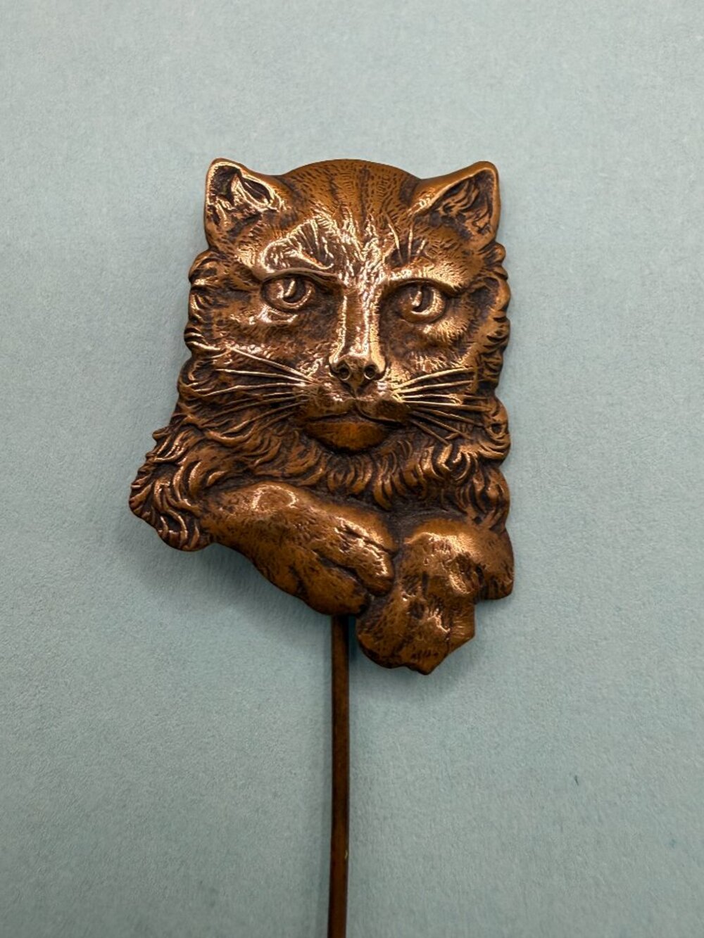 Vintage Cat Victorian Revival Stick Pin - Picture 2 of 13